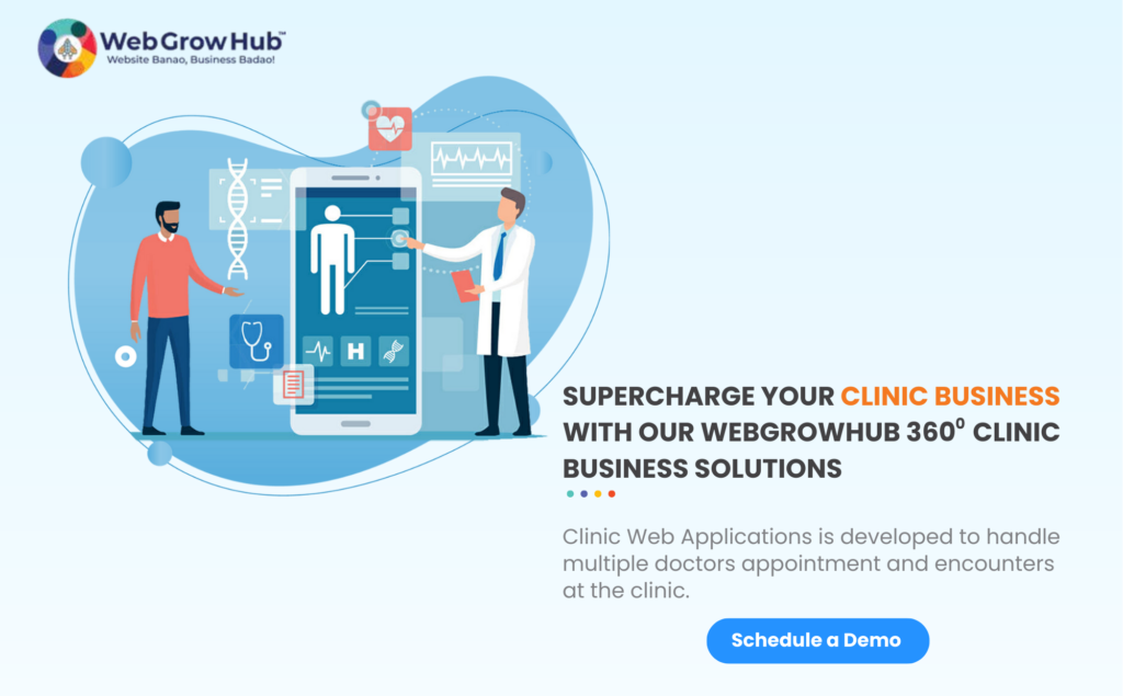 Smart Clinic Management with WebGrowHub
