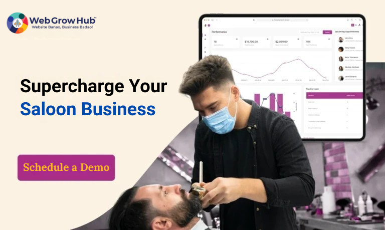 Supercharge Your Hair Salon Business with WebGrowHub 360° .