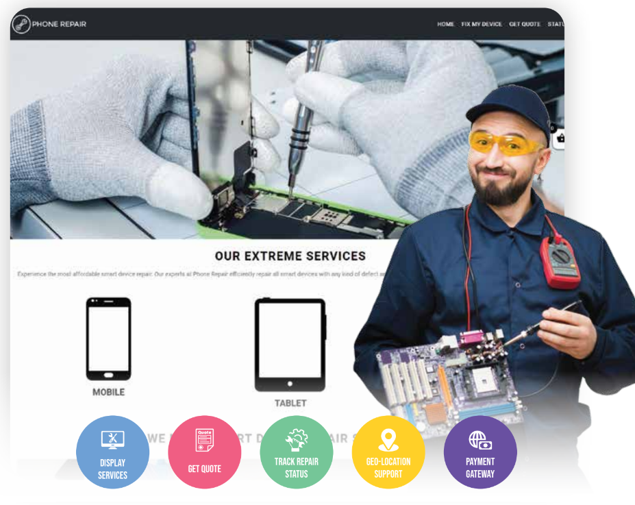 Supercharge Your Repair Services Business with WebGrowHub 360° Repair Services Manager